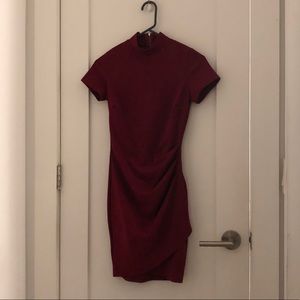 Burgundy Dress